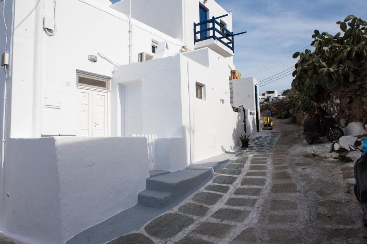 Traditional Split Level House In Mykonos Town Villa Dış mekan fotoğraf