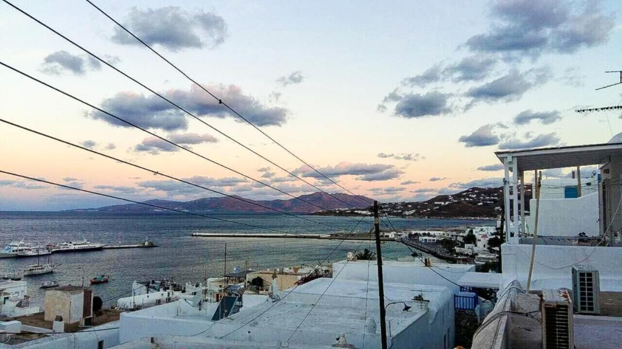 Traditional Split Level House In Mykonos Town Villa Dış mekan fotoğraf